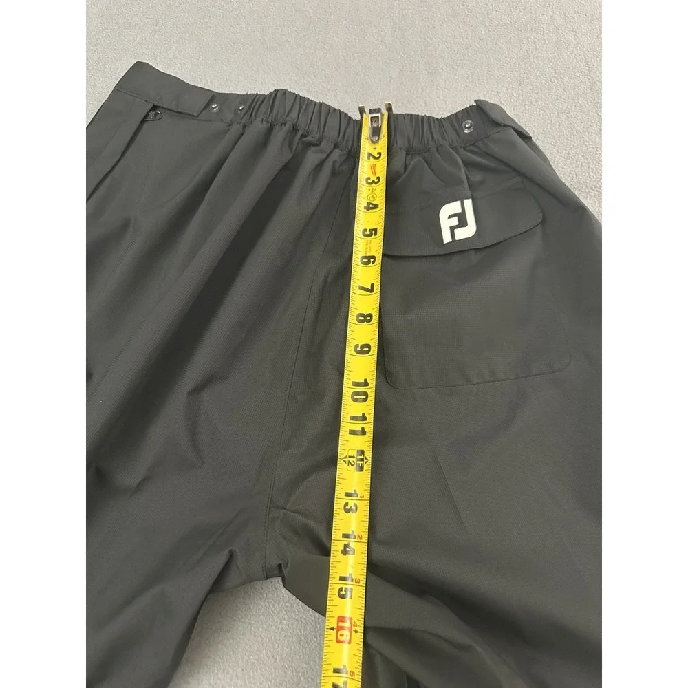 FootJoy Golf Pants DryJoys Rain Wind Weather Waterproof Hydrolite Women XL Black